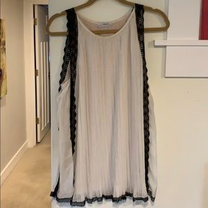 Beautiful Lace Pleated Blouse.